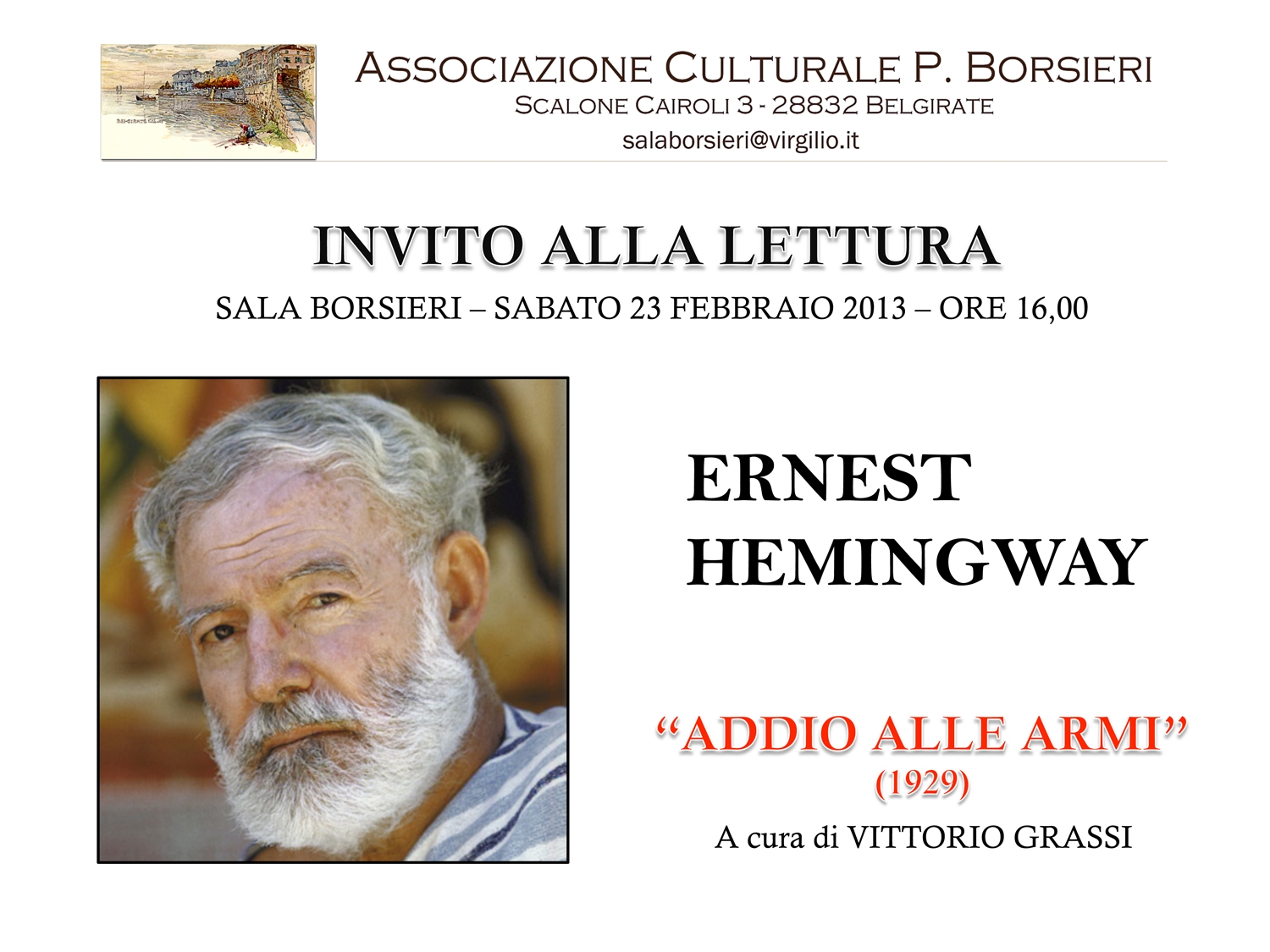 Addio alle armi