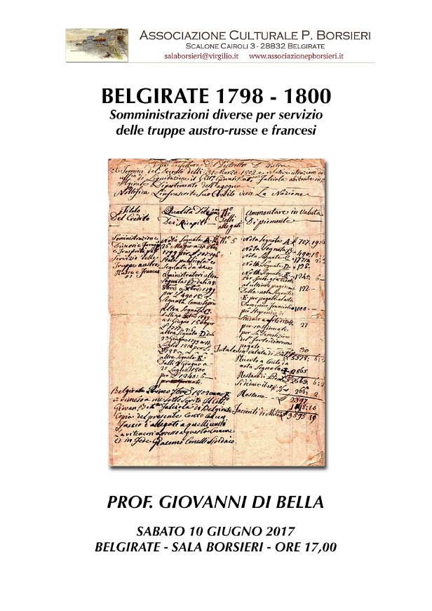 Belgirate 1798-1800