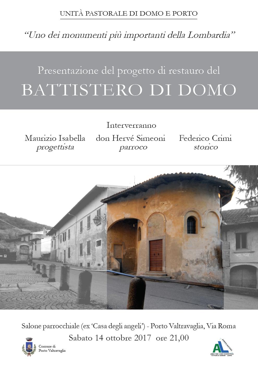 Il battistero di Domo