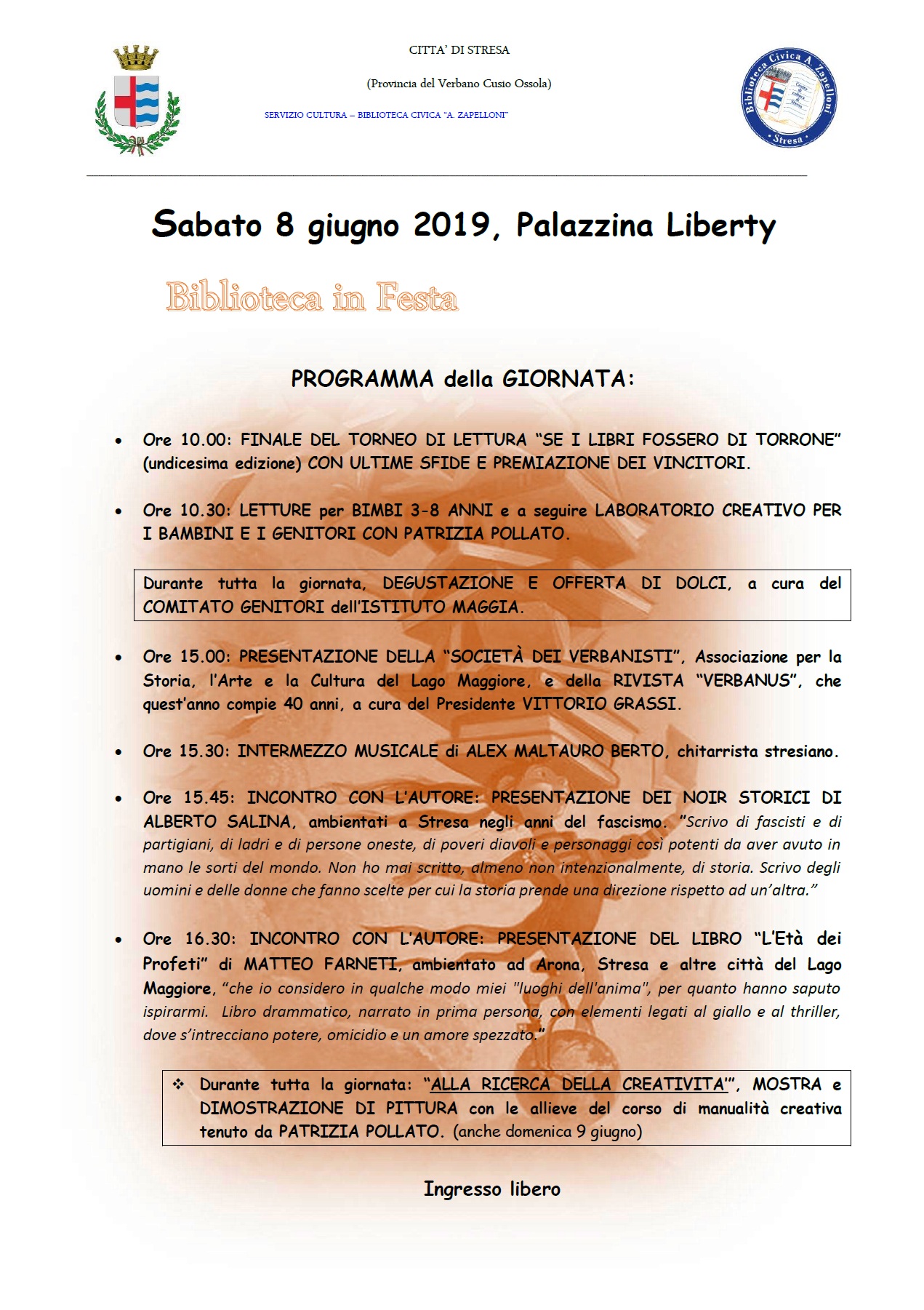 Stresa Biblioteca