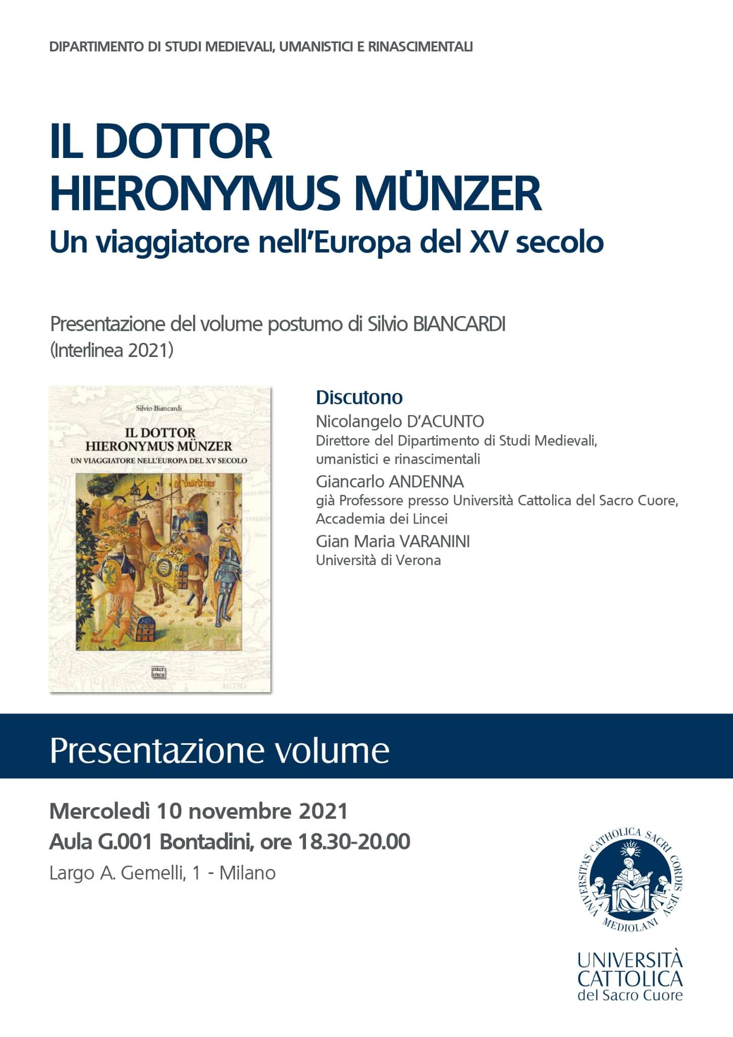 Andenna Il dottor Hieronymus Munzer