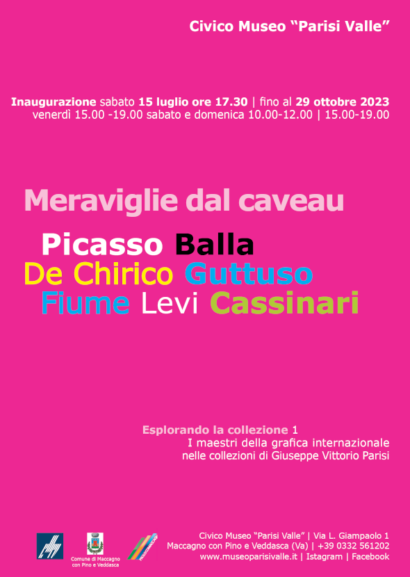 Meraviglie dal caveau Maccagno Museo Parisi Valle