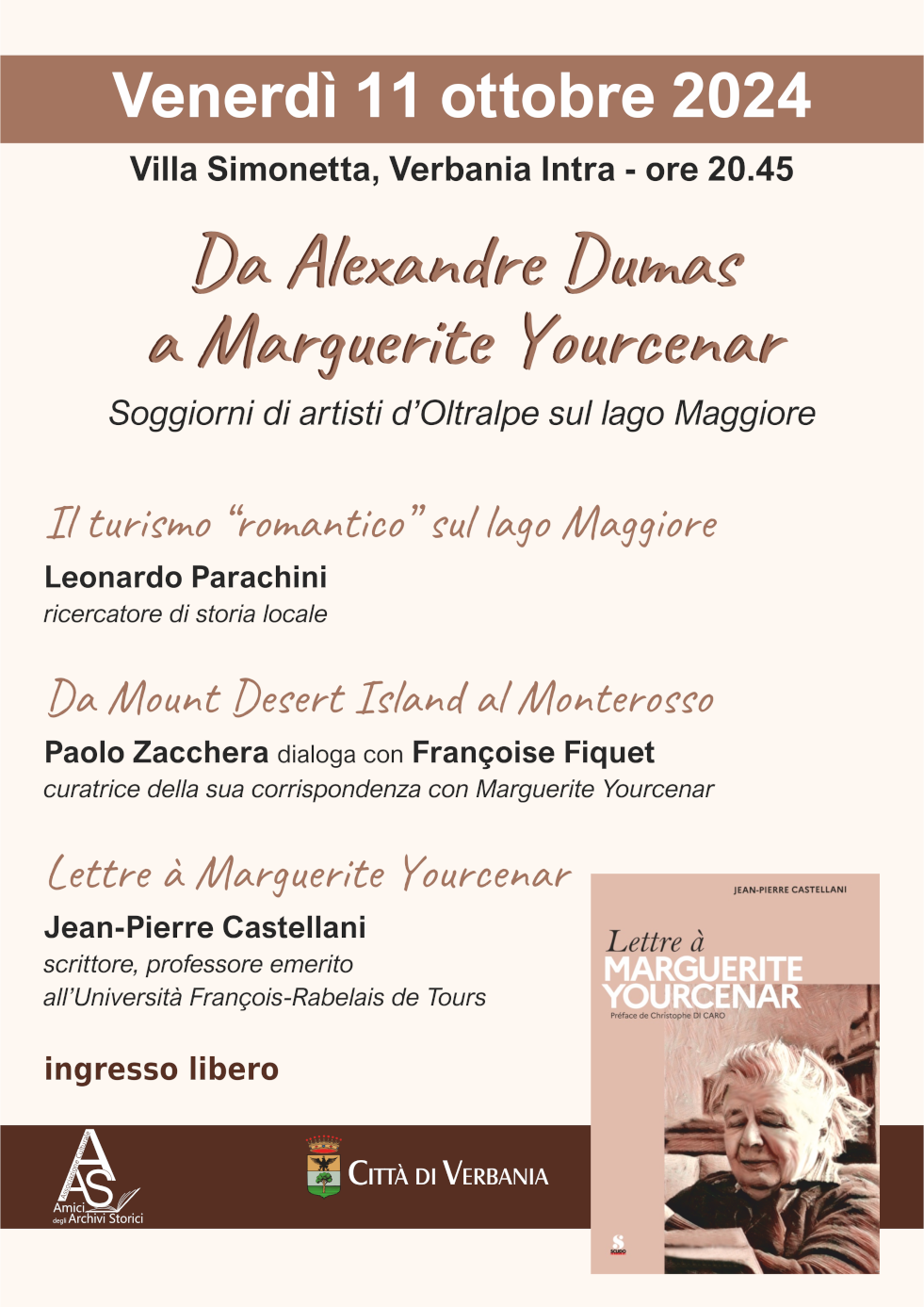 Marguerite Yourcenar Zacchera Castellani Fiquet Parachini