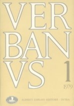 Verbanus 1 (copertina)