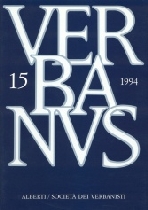 Verbanus 15 (copertina)