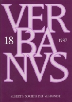 Verbanus 18 (copertina)