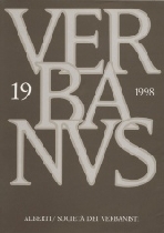 Verbanus 19 (copertina)