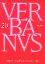 Verbanus 20 (copertina)