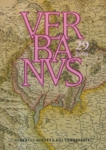 Verbanus 29 (copertina)