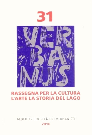 Verbanus 31 (copertina)